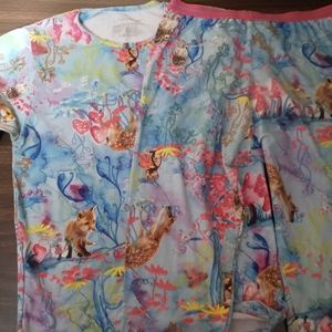 Super Cute Animal Print Watsons Size 6R Pajamas